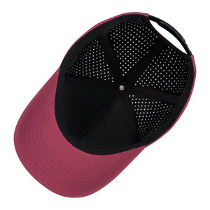 Pink Mesh Baseball Cap 6-Panel Fitted Solid Color Breathable Casual <b>Hat</b> Unisex Adult Spring <b>Summer</b> Outdoor Style - Product Image 3