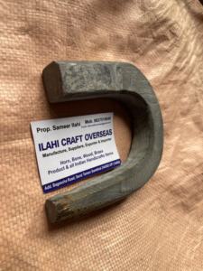 Manche de canne en corne de buffle non finie, forme de nez, idéal pour la création personnalisée et la fabrication artisanale de cannes - Product Image 6