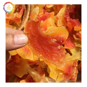 High Quality Soft Dried Papaya Sweet Fruit Snack <b>Chewy</b> Sliced Pieces Bulk OEM Supply Export 99 Gold Data Vacuum Pack - Product Image 6