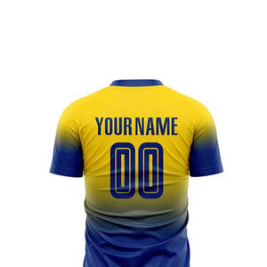 Conjunto de Fútbol OEM ODM de Fábrica, Conjunto de Camiseta de Fútbol Lisa de Color Sólido, Kits de Fútbol con Impresión Personalizada, Entrega Rápida - Product Image 6