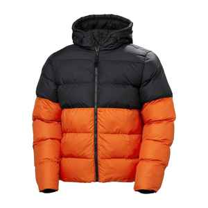 High Quality Lightweight & Warm Eco Friendly Casual Zipper Front Cotton Liner Coated Custom Made Puffer <b>Jacket</b> For Men - Product Image 1