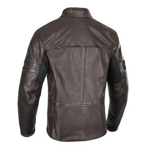 Genuine Cowhide Leather Motorcycle <b>Jacket</b> for Men OEM Supplier Fashionable and Protective <b>Biker</b> Outerwear Casual Style - Product Image 3