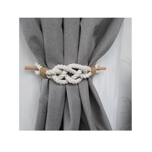 Rope Curtain Ticback Curtain Tiebacks Holder Boho Curtain Tie Customized Knot Rope Holder - Product Image 2