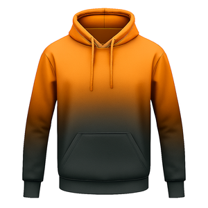 Casual Everyday Sublimated Gradient Hoodie <b>Pullover</b> Sweatshirt for <b>Men</b> and Women, Soft Hooded Clothing - Product Image 1