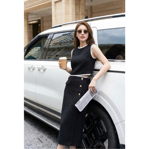 Robe élégante et décontractée pour femme, 100 % coton respirant, coupe naturelle, idéale pour le bureau et le quotidien, service OEM - Product Image 5