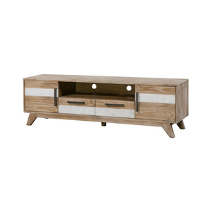 Mueble de TV de Madera de la Marca SOHO, Favorito, 1 Puerta, 3 Cajones, Nuevo Diseño, Muebles de Salón, Madera Maciza de Roble/Pino/Acacia - Product Image 1