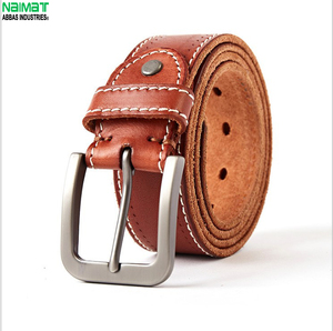 Ceinture en cuir de vache avec boucle en alliage IMBOYS pour homme, style western cowboy - Durable et écologique - Product Image 5