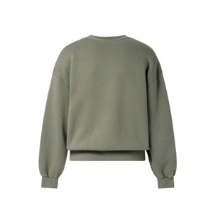 เสื้อสเวตเชิ้ตผู้ชายผ้าฝ้ายฟลีซทรงโอเวอร์ไซส์ หนานุ่ม ไหล่ตก สั่งทำได้ - Product Image 2