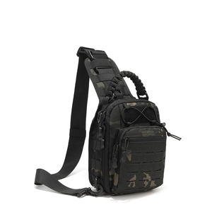 Bolso bandolera con cierre de cremallera para uso diario, estilo práctico, color negro, bolso bandolera, bolso de transporte diario para oficina - Product Image 1