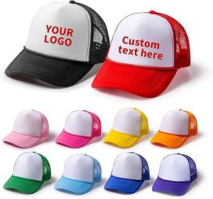Lot de 10 casquettes de camionneur vierges de qualité supérieure avec corde décorative, unisexe, pour personnalisation par transfert thermique et graffiti - Product Image 6