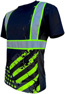เสื้อทำงานสีส้มสะท้อนแสง RELICSTAR สำหรับทุกเพศ ผลิตจากโพลีเอสเตอร์ กันลม มีแถบสะท้อนแสง กระเป๋าเสื้อแบบแข็ง ชุดยูนิฟอร์มนิรภัย - Product Image 4