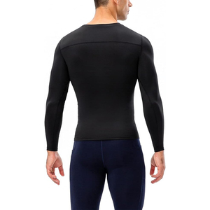 Wholesale <b>Men's</b> Long Sleeve Compression Shirt <b>Base</b> <b>Layer</b> Workout Fitness Running Shirts Top <b>Men's</b> Gym Wears - Product Image 2
