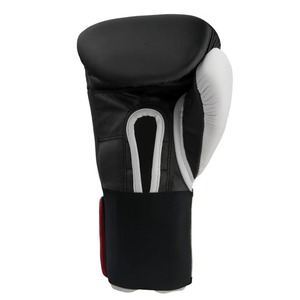 Gants de boxe blancs sur mesure en cuir véritable pour l'entraînement professionnel avec fermeture antidérapante pour une performance optimale - Product Image 6