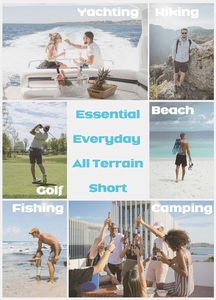 Men Golf Stretch <b>Shorts</b> Active <b>Travel</b> Fishing Quick Drying Lightweight Casual High Quality Solid Breathable Men's <b>Shorts</b> - Product Image 6