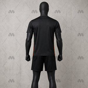 Camiseta Deportiva de Fútbol con Estampado Digital, de Secado Rápido, Manga Corta, Cuello Redondo, Diseño para Equipos, Corte Regular para Hombre - Product Image 3