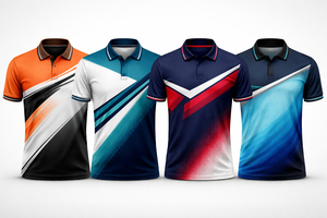 <b>Mens</b> Orange <b>Black</b> <b>Polo</b> <b>Shirt</b> Custom Sublimation Sportswear Contrast Stripe Golf Team Uniform Performance <b>Shirt</b> - Product Image 4