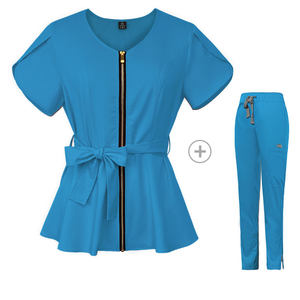 Nueva Llegada: Conjuntos de Uniformes Médicos Personalizados Unisex de Forro Polar con Protección Antipinchazos para Hospital - Product Image 4