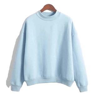 Suéter Casual de Punto con Cuello Redondo y Manga Larga para Mujer, Estampado Simple, Color Rosa, con Logotipo Frontal, Nuevo Modelo Básico para Primavera, Otoño e Invierno - Product Image 6