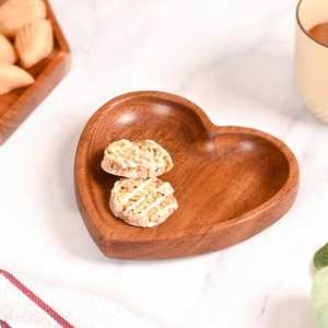 High Demands Pure Wooden Serving Tray Multipurpose Handmade Design High Quality <b>Plate</b> for Restaurant Dining Use - Product Image 4