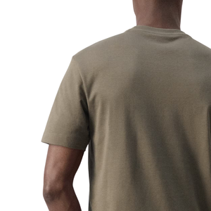 <b>Mens</b> Solid Color Crew Neck Short Sleeve <b>T</b>-<b>Shirt</b> Regular Fit Casual Front 100% Cotton Quick Dry Eco-Friendly Breathable Wholesale - Product Image 4