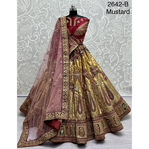 Nupcial Indio Desgaste Terciopelo Colecciones Para Novia Con Zarkhan Trabajo Por Fabzone - Product Image 5