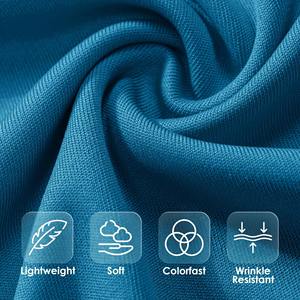 เสื้อแรชการ์ดแขนยาวผู้ชาย แห้งเร็ว โพลีเอสเตอร์ สีฟ้า ไซส์ผู้ใหญ่ - Product Image 6