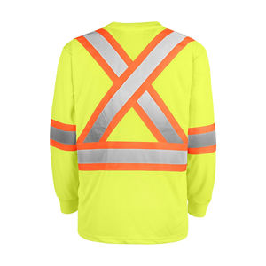 Conjuntos de Ropa de Seguridad de Alta Visibilidad, Uniformes de Trabajo de Alta Calidad, Logotipo Personalizado, LED Intermitente Reflectante, Clase 2, Camisas y Pantalones para Trabajadores, CE - Product Image 2
