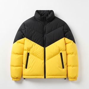 Blouson matelassé boxy personnalisé en tissu nylon ripstop pour les marques de vêtements streetwear urbains - Product Image 1