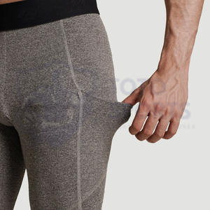 Pantalones de Compresión para Hombre, de Alta Calidad, Diseño Moderno, Buen Servicio, Suaves, Transpirables y Cómodos para Entrenamiento, Ajuste Delgado - Product Image 6