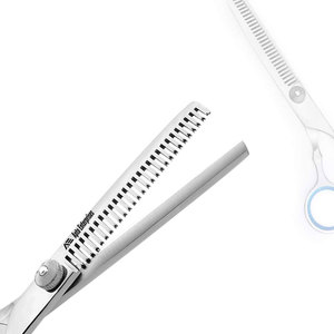 Ciseaux de coiffure professionnels en acier inoxydable avec revêtement en titane pour une coupe de précision - Product Image 4