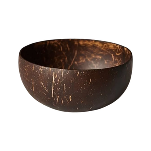 Mini bols en noix de coco polies - Design moderne et luxueux, sans BPA et écologiques, compatibles lave-vaisselle, pour desserts et collations - Product Image 3