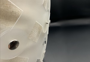 Bolso de Hombro de PU Estructurado para Mujer, Diseño Geométrico Transparente Vintage con Cadena y Remaches, Ajustable, para Ensamblaje DIY - Product Image 4