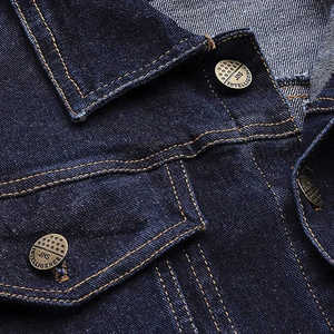 Wholesale Price Latest Fashion Comfortable <b>Denim</b> <b>Jacket</b> New Arrivals Casual Wear Custom Logo Long Sleeves <b>Denim</b> Jeans <b>Jackets</b> - Product Image 3