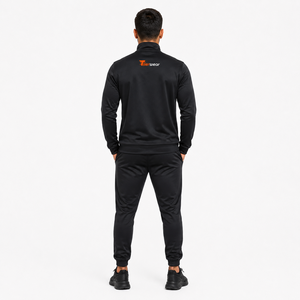 Men's Plus Size Casual Breathable Eco-Friendly Lightweight Quick Dry Performance Training Tracksuit Full Zip <b>Track</b> <b>Jacket</b> - Product Image 4