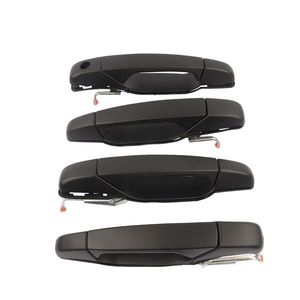 4pcs Black Exterior Door Handle Covers for 2007-2009 Chevy Silverado 2500 & GMC Sierra 2009 Custom Fit - Product Image 4
