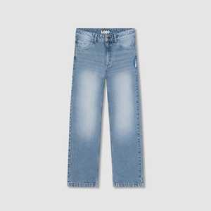 Jeans de Hombre Vintage de Cintura Media, Corte Recto, Lavado a la Piedra, 100% Algodón, Ligeros, para Verano, Otoño, Primavera e Invierno, Personalizados OEM ODM - Product Image 1
