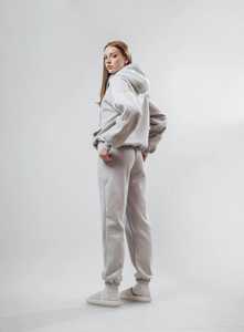 Ensemble de survêtement pour homme de qualité supérieure, logo brodé personnalisé, vêtements de sport - Product Image 2