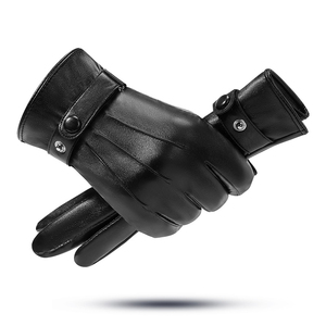 Gants en cuir PU coupe-vent unisexe, design motocross, pour sports d'hiver, cyclisme, usage quotidien et voyage – Vente en gros - Product Image 1