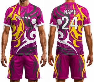 Wholesale Custom Retro Vintage Soccer Jersey Unisex Classic Streetwear Football <b>Shirt</b> for Adults - Product Image 1