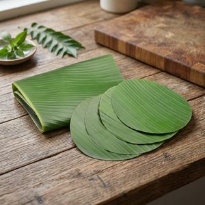 Hojas de Plátano Congeladas Ecológicas, Exportación de Vietnam, Venta al por Mayor, OEM, ODM, IQF, Estándar de Calidad, Decoraciones o Envoltorios para Pasteles - Product Image 6