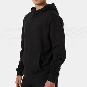 Vente en gros de sweats à capuche pour hommes, style streetwear, personnalisables, oversize, unis, pour l'hiver - Product Image 3