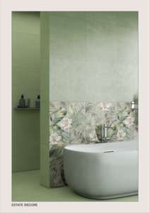 กระเบื้องพอร์ซเลนลายแกะสลักขนาด 24x24 นิ้ว พื้นผิวด้าน ให้ลวดลายละเอียด สร้างแสงสะท้อนที่ควบคุมได้ดี และพื้นผิวที่เรียบเนียน - Product Image 2