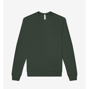 Sweat-shirt unisexe Bella Canvas pour homme, 100% coton, col rond, molleton éponge écologique, manches raglan, style 3901, décontracté - Product Image 5