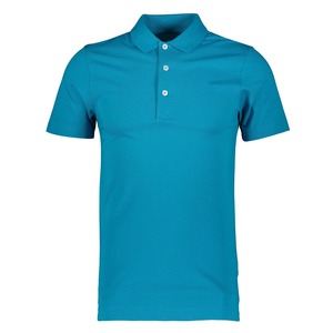 Polo de Hombre Básico a Rayas, 100% Algodón, Manga Corta, Tejido de Punto, Corte Ajustado, Diseño Casual - Product Image 1
