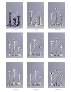 Candelabro Decorativo de Aluminio, Candelabro Cónico Hecho a Mano para Navidad y Pascua, Diseño Moderno de Alta Calidad - Product Image 6