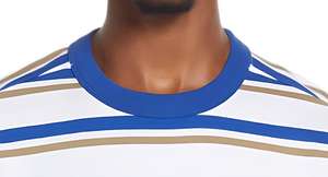 เสื้อยืดซาตินผู้ชายคุณภาพพรีเมียม ผ้าฝ้าย 100% น้ำหนักเบา ระบายอากาศได้ดี แห้งเร็ว มีโลโก้ด้านหน้า สไตล์ลำลอง รับผลิตแบบ ODM ปรับแต่งได้ - Product Image 3