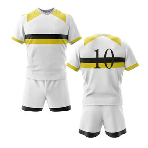 Nouveau design, maillot de rugby de haute qualité, nouveau style, uniformes personnalisés, respirant, manches courtes, uniforme de rugby - Product Image 4