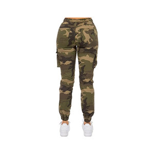 Knitted Drawstring Waist <b>Ankle</b>-Length Jogger Pants Casual Fit Regular Mid Waist Breathable Spandex Cotton Blend - Product Image 3