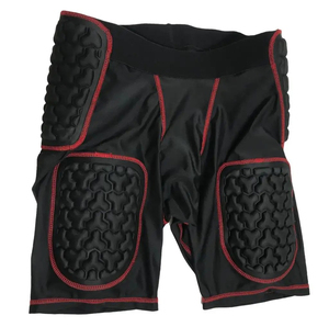Shorts de sport pour hommes avec protection intégrée en Spandex, toutes saisons, équipement de football pour adultes - Product Image 6