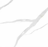 Baldosa de porcelana con aspecto de mármol blanco, pulida, vitrificada y esmaltada para suelos interiores de 600 x 600 mm para sala de estar - Product Image 4